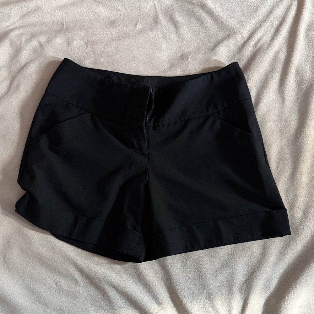 The Limited High Waist Black Shorts